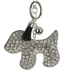 Stuffed Pillow Puppy Bag Accessory • Key Chain